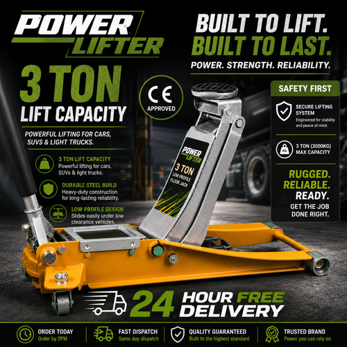Nuovo cric carrello ton - carrello, 3