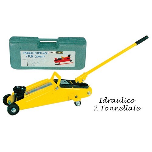 Cric idraulico carrello - cric,